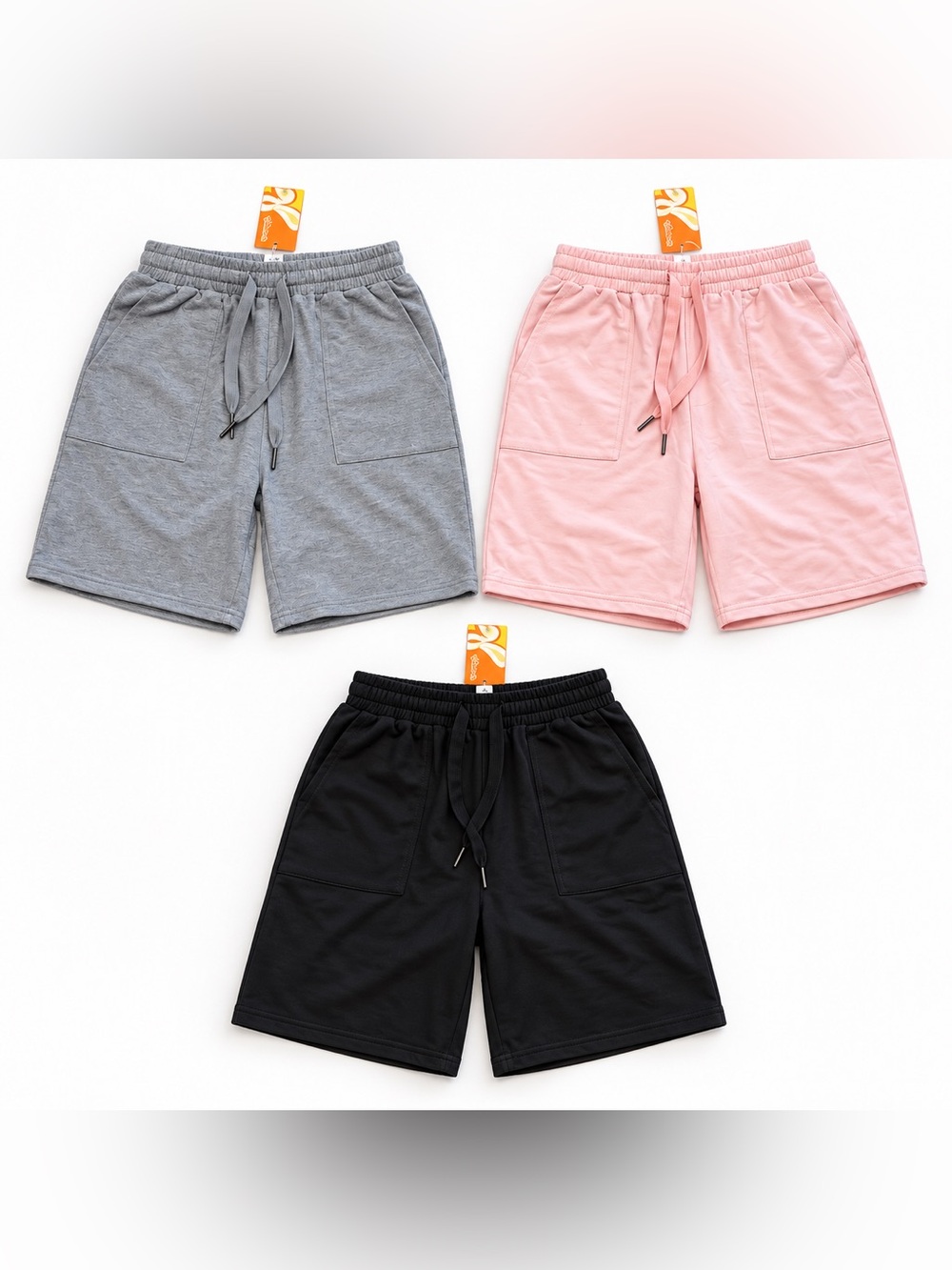 YooAurvox Girls 3-Pack Sweat Shorts Size 13-14Y XXL NWT